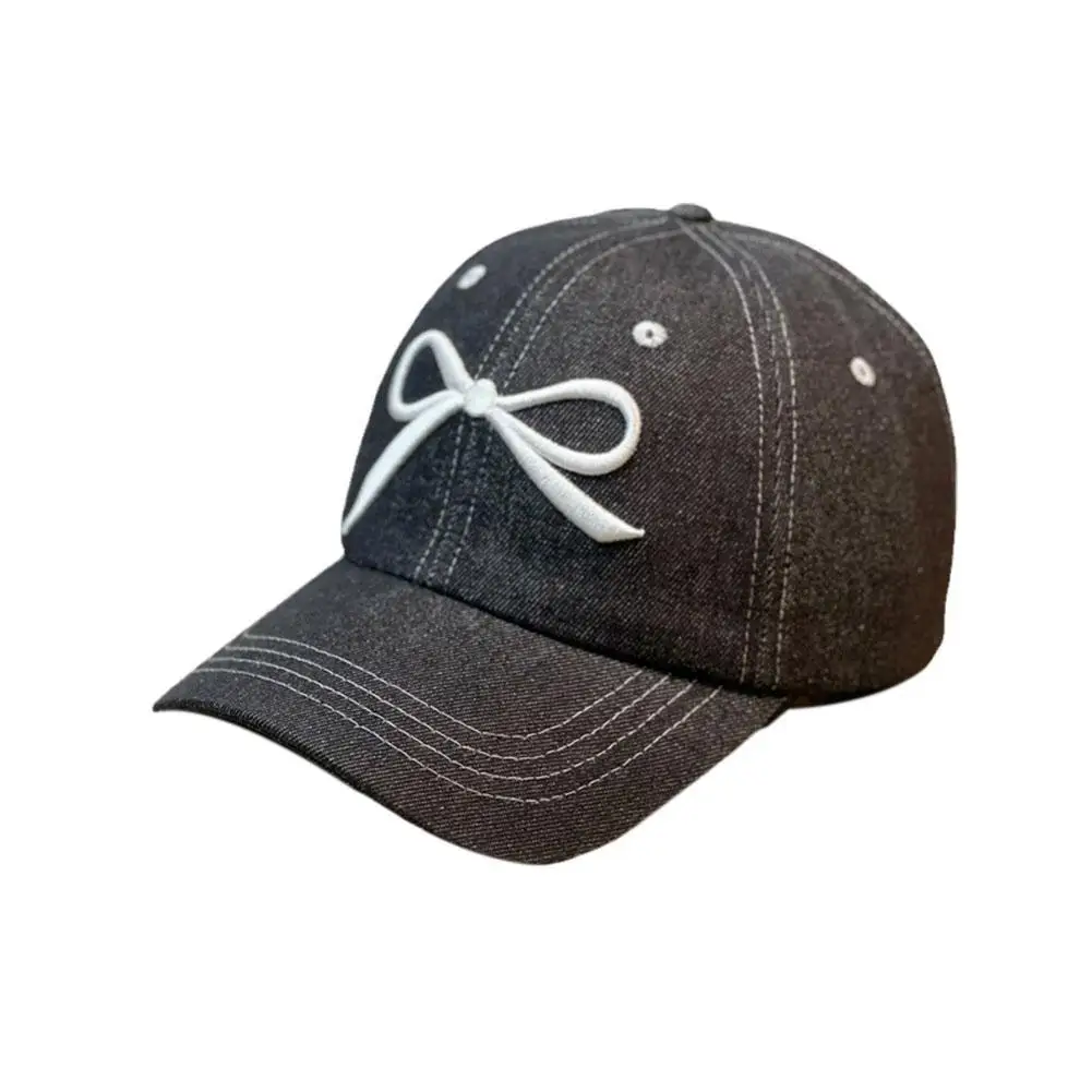 Korea Ins Bright Line 3D Embroidery Bow Baseball Caps Women Girls Spring Summer Versatile Sunscreen Bow Embroidered Baseball Cap
Korea Ins Bright Line 3D Embroidery Bow Baseball Caps Women Girls Spring Summer Versatile Sunscreen Bow Embroidered Baseball Cap