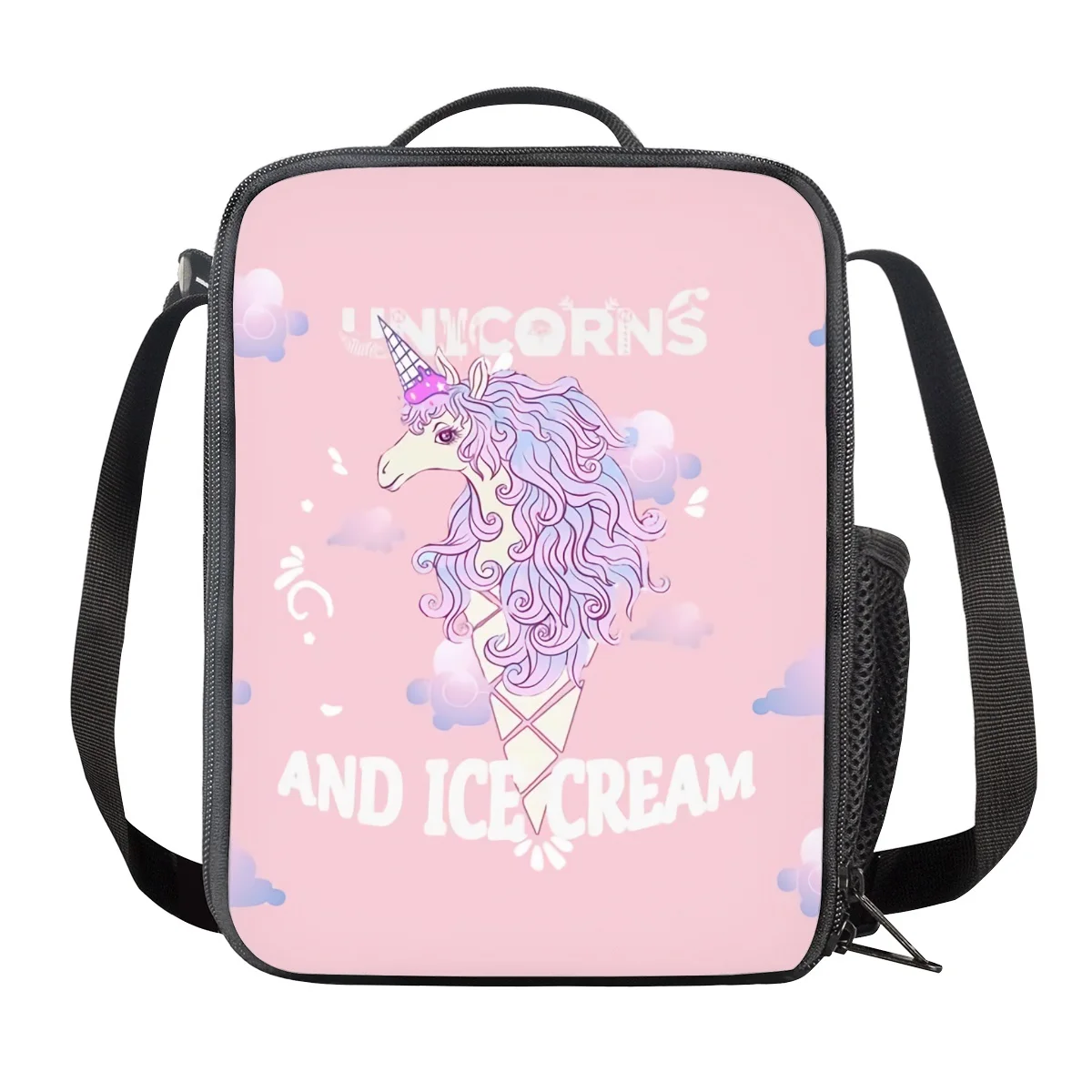 HaoYun Kids Lunch Bags Cartoon Unicorn-horse Prints Pattern Portable Cooler Box Kawaii Animal Design Tote Picnic Pouches
HaoYun Kids Lunch Bags Cartoon Unicorn-horse Prints Pattern Portable Cooler Box Kawaii Animal Design Tote Picnic Pouches