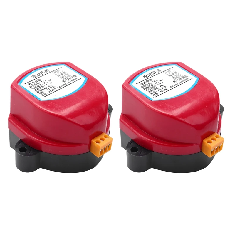 2X 220V Actuator For Air Damper Valve Electric Air Duct Motorized Damper Wind Valve Driver 1NM For Ventilation Pipe
2X 220V Actuator For Air Damper Valve Electric Air Duct Motorized Damper Wind Valve Driver 1NM For Ventilation Pipe