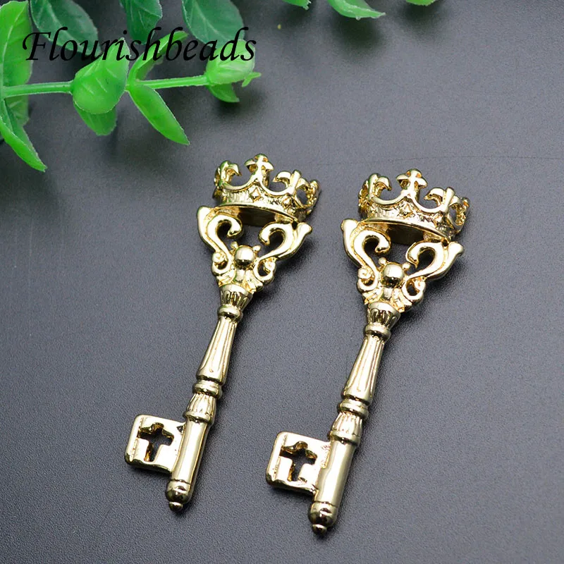 18x50mm Gold Plating Personality Crown Scepter Shape Charms Pendant for DIY Necklace Mobile Phone Accessories 10pcs/lot
18x50mm Gold Plating Personality Crown Scepter Shape Charms Pendant for DIY Necklace Mobile Phone Accessories 10pcs/lot