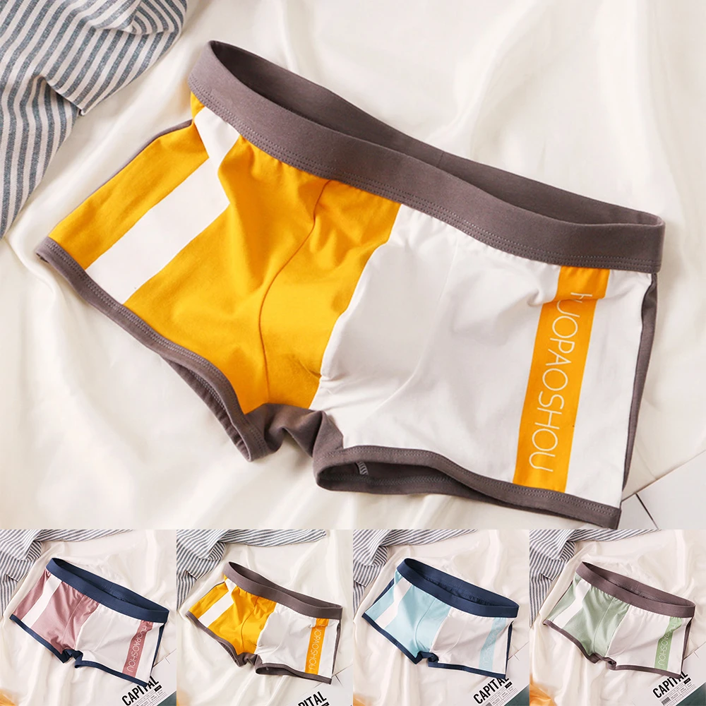 Men Arrow Panties 3D Crotch Boxer Fashion Contrasting Color Underwear Breathable Underpants Men's Swim Shorts Slip Homme L -3XL
Men Arrow Panties 3D Crotch Boxer Fashion Contrasting Color Underwear Breathable Underpants Men's Swim Shorts Slip Homme L -3XL