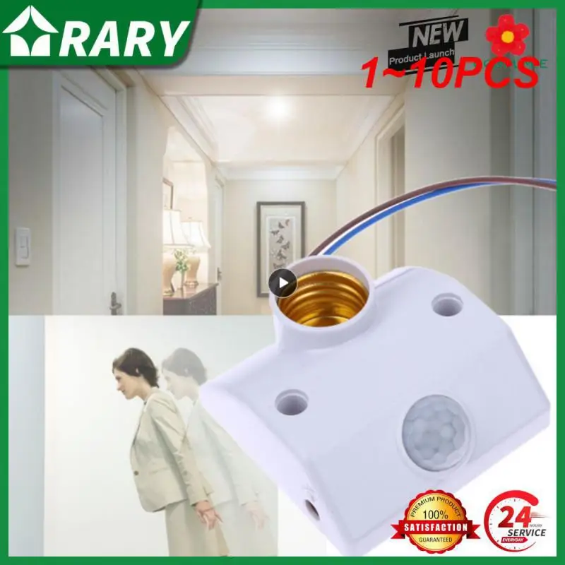 1~10PCS AC110-220V 50/60HZ 5LUX Motion Sensing Switch Infrared Motion Sensor Automatic Light Lamp Holder Switch White
1~10PCS AC110-220V 50/60HZ 5LUX Motion Sensing Switch Infrared Motion Sensor Automatic Light Lamp Holder Switch White