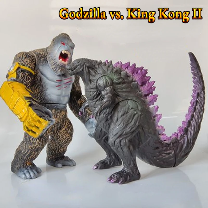 2024 New Large size Godzilla Vs Kong 2 Planet Godzilla King Kong PVC Action Figures Collectible Model Toys Children Gifts 
2024 New Large size Godzilla Vs Kong 2 Planet Godzilla King Kong PVC Action Figures Collectible Model Toys Children Gifts