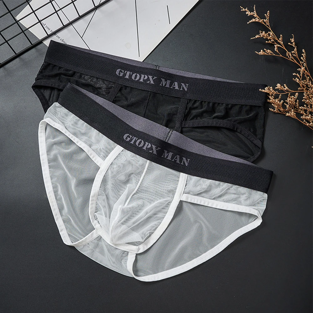 Sexy Erotic Lingerie Mens Ice Silk Sheer Briefs Mesh Underwear Bulge Pouch Panties Ropa Interior Hombre Sexy Underpants
Sexy Erotic Lingerie Mens Ice Silk Sheer Briefs Mesh Underwear Bulge Pouch Panties Ropa Interior Hombre Sexy Underpants