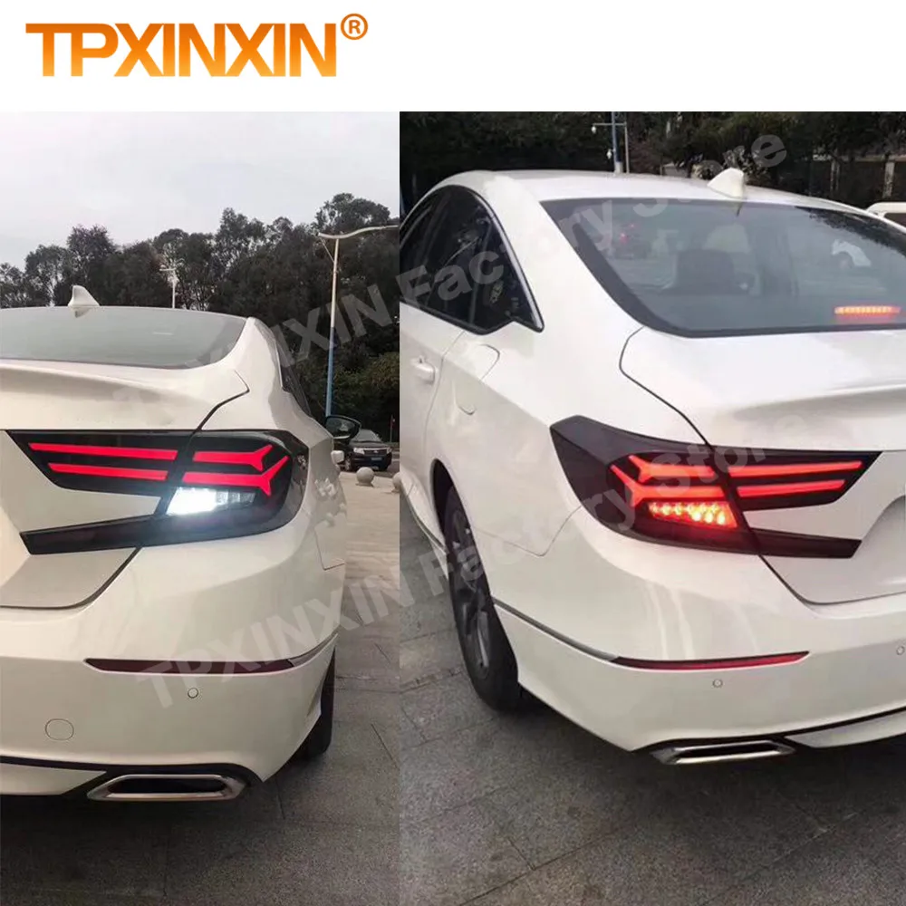 Car Tail Lights Automotive Parts For Honda Accord 10 Taillights Rear Lamp LED Signal Reversing Parking Lights
Car Tail Lights Automotive Parts For Honda Accord 10 Taillights Rear Lamp LED Signal Reversing Parking Lights