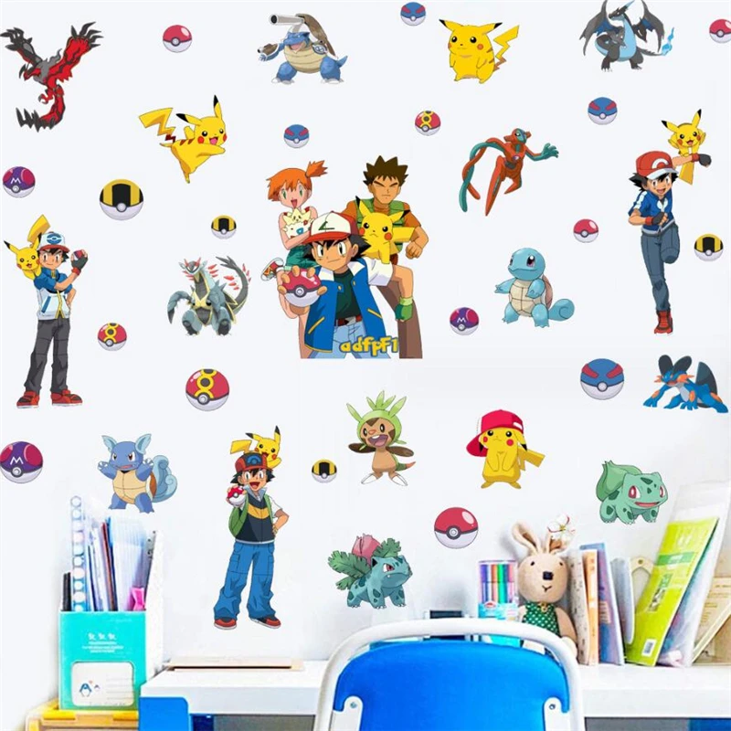 Cartoon Pikachu 3D Wall Sticker For Kids Room Living Room Bedroom Wall Decoration Kids Gifts Door Sticker Movie Poster
Cartoon Pikachu 3D Wall Sticker For Kids Room Living Room Bedroom Wall Decoration Kids Gifts Door Sticker Movie Poster
