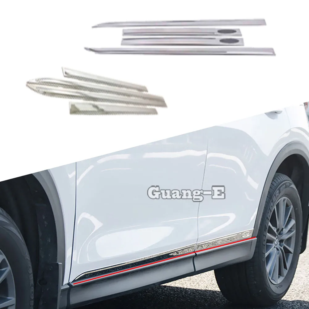 For Mazda CX-5 CX5 2017 2018 2019 2020 2021 2022 Car Styling Stick ABS/Steel Side Bottom Door Body Trim Frame Stick Strip 4PCs
For Mazda CX-5 CX5 2017 2018 2019 2020 2021 2022 Car Styling Stick ABS/Steel Side Bottom Door Body Trim Frame Stick Strip 4PCs