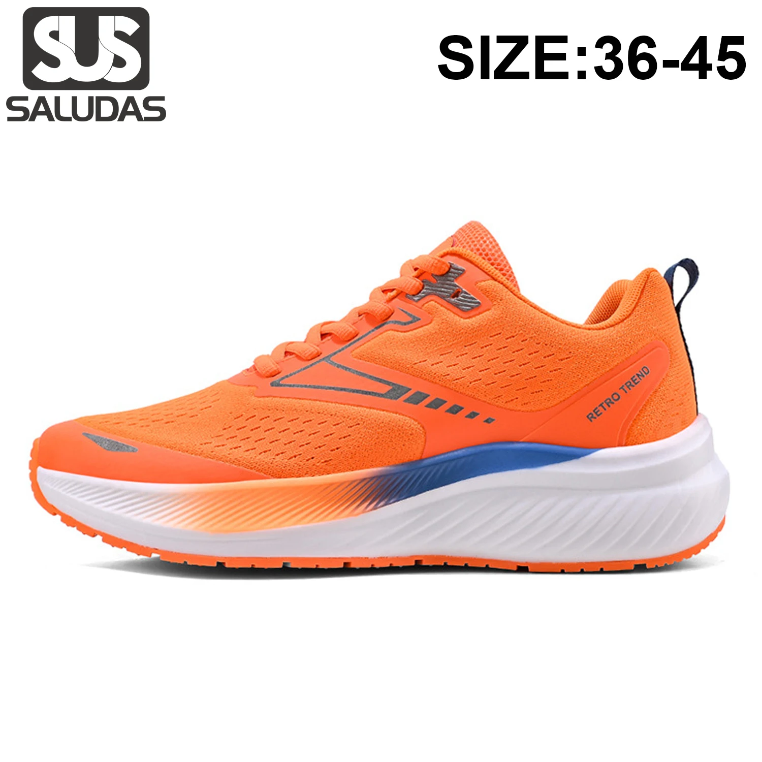 SALUDAS Trail Running Shoes Men Eva Soft Bottom Elasticity Casual Shoes Couple Gym Jogging Sneakers Outdoor Sneakers male
SALUDAS Trail Running Shoes Men Eva Soft Bottom Elasticity Casual Shoes Couple Gym Jogging Sneakers Outdoor Sneakers male