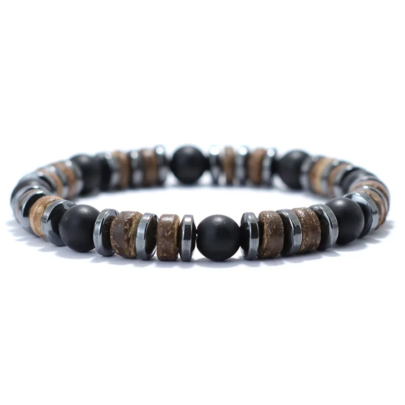New Vintage Men Bracelet Stone Natural Wooden Braclet Homme Hematite Tiger Eyes Braslet Coconut Bead Brazalete Pulsera Hombre New Vintage Men Bracelet Stone Natural Wooden Braclet Homme Hematite Tiger Eyes Braslet Coconut Bead Brazalete Pulsera Hombre