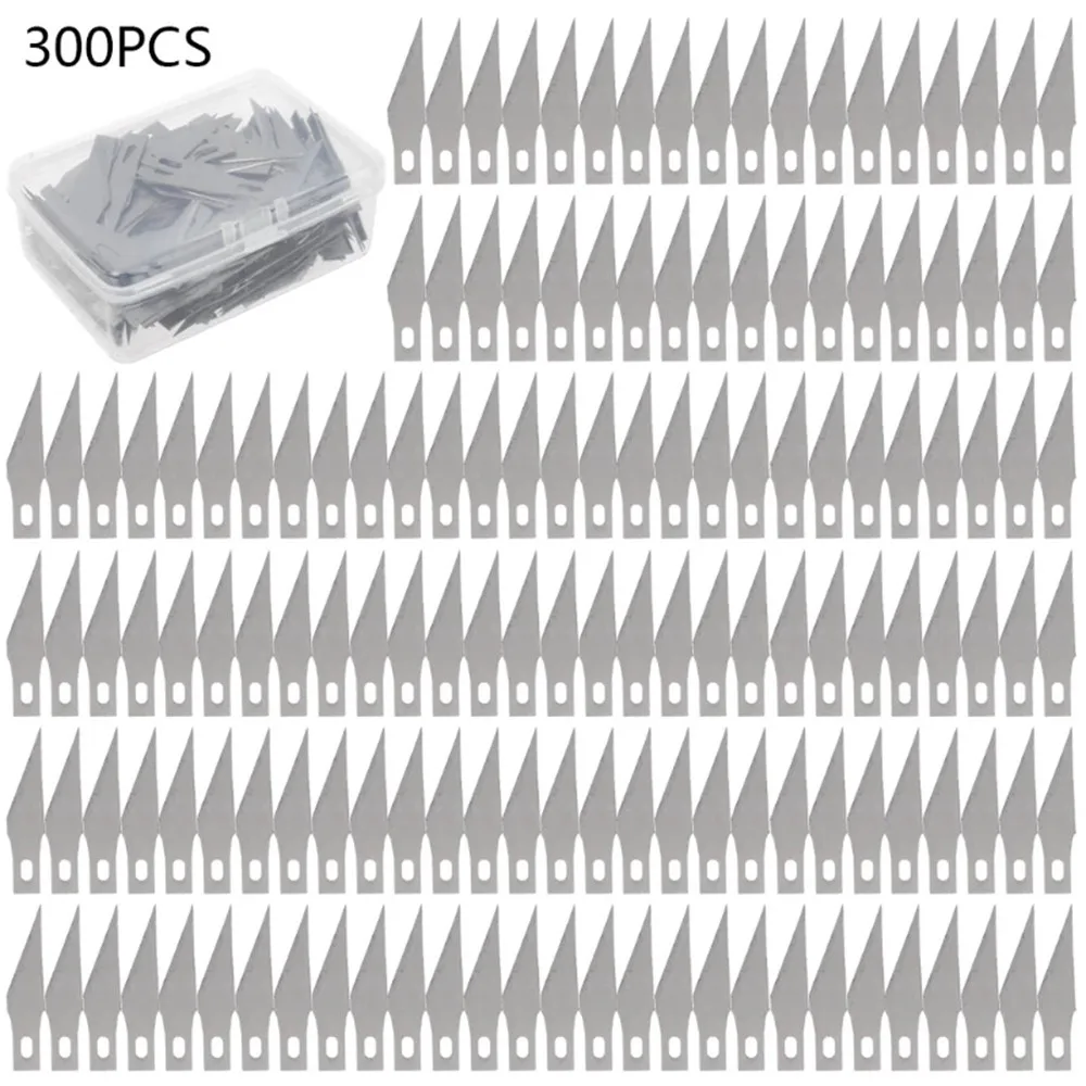300PCS 11# Blades Stainless Steel Engraving Knife Blades Metal Blade For X-Acto Exacto Tool SK5 Graver Hobby Style Multi Tool
300PCS 11# Blades Stainless Steel Engraving Knife Blades Metal Blade For X-Acto Exacto Tool SK5 Graver Hobby Style Multi Tool