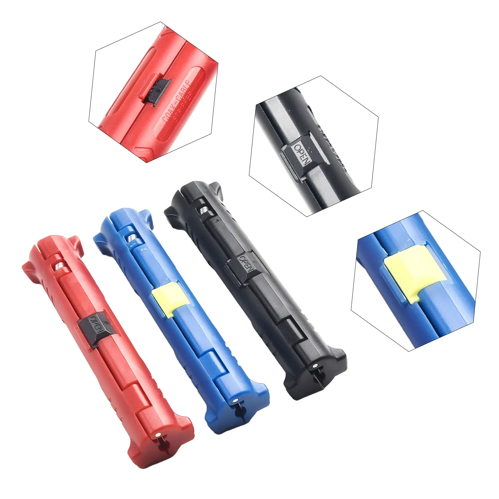User friendly Universal Cable Stripper Pen Cutter Coaxial Cutter Effortless Stripping Tool Preserves Cable Integrity
User friendly Universal Cable Stripper Pen Cutter Coaxial Cutter Effortless Stripping Tool Preserves Cable Integrity