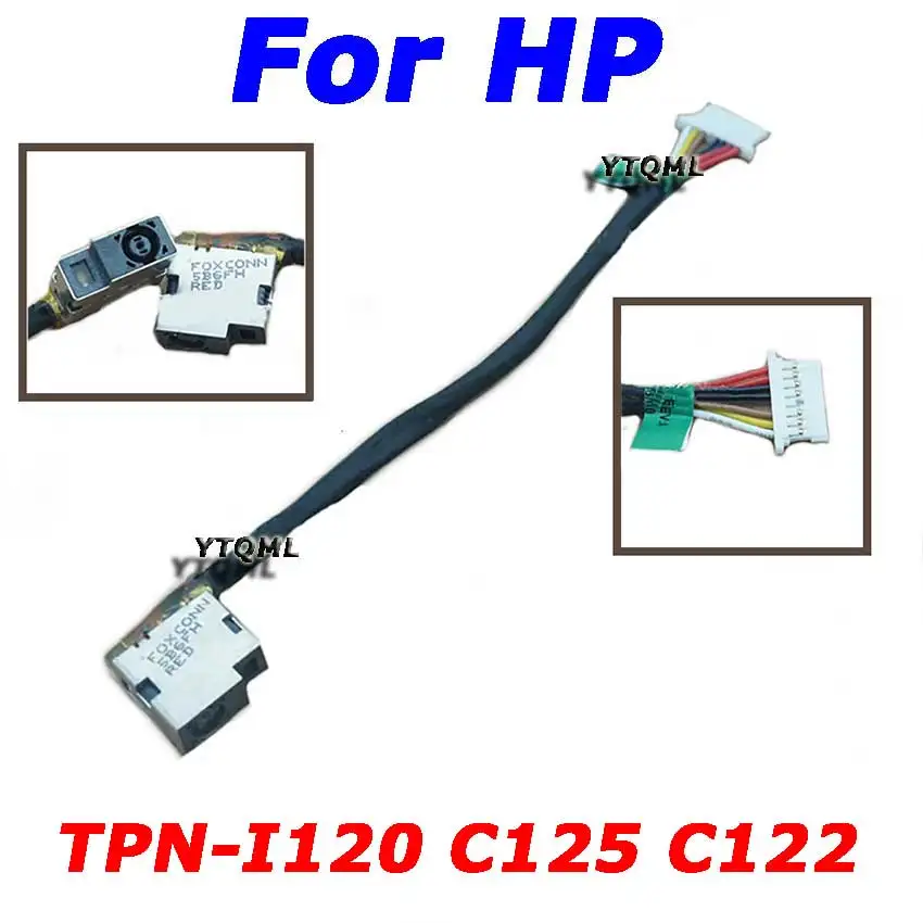 1-10Pcs New Laptop DC Power Jack Cable For HP TPN-I120 C125 C122 Charging Port Connector
1-10Pcs New Laptop DC Power Jack Cable For HP TPN-I120 C125 C122 Charging Port Connector