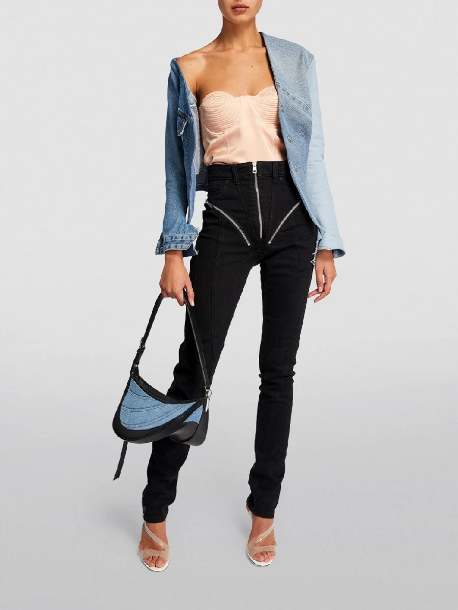 traf 2023 woman jeans pure cotton patchwork casual high waist women's leggings y2k clothes New fashion high quality trousers bra
traf 2023 woman jeans pure cotton patchwork casual high waist women's leggings y2k clothes New fashion high quality trousers bra