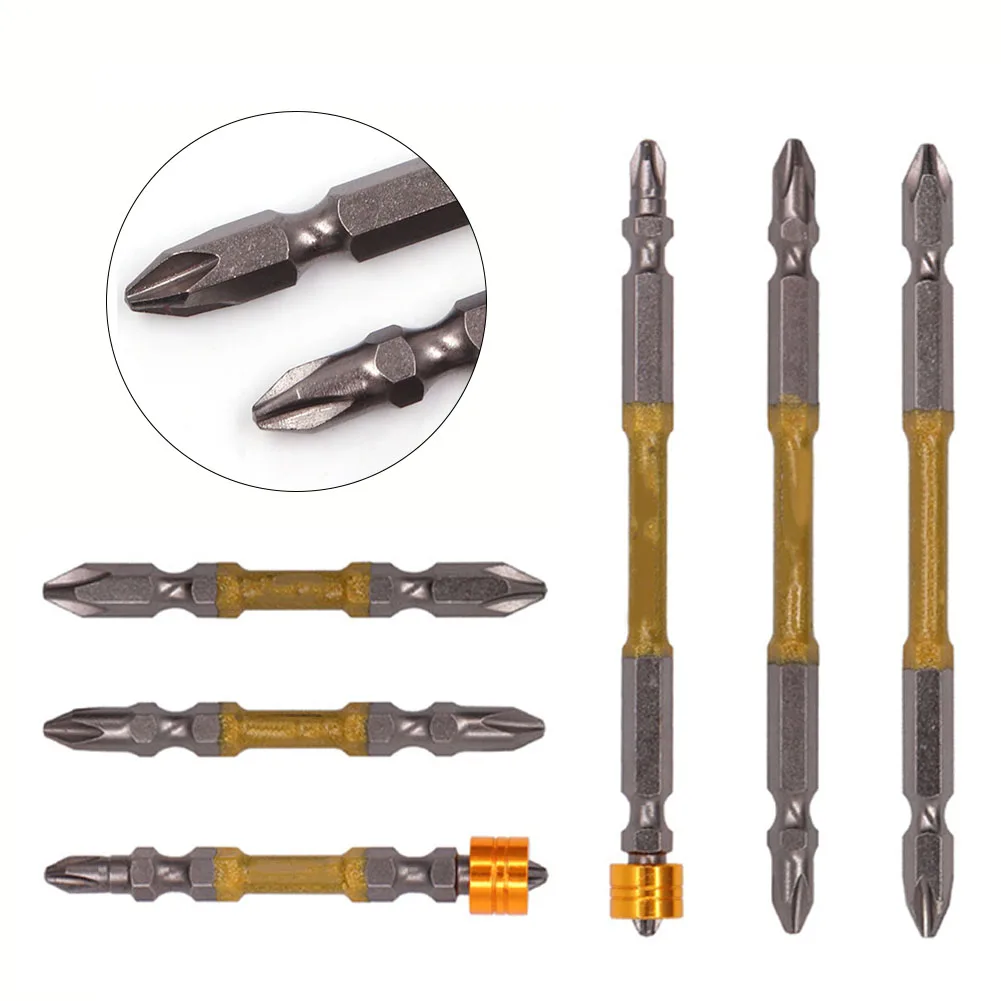6pcs Screwdriver Bit Magnetic 65MM 110MM Cross Double Head Electric Screwdriver For Hand Tool Accessories
6pcs Screwdriver Bit Magnetic 65MM 110MM Cross Double Head Electric Screwdriver For Hand Tool Accessories