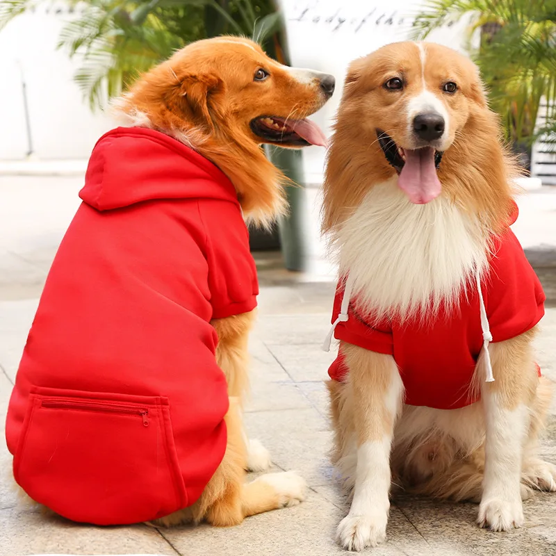 Winter Warm Sweatshirt Pocket Hoodie Large, Medium And Small Dog Clothes Pet Supplies Small, Medium And Large Dog Clothes
Winter Warm Sweatshirt Pocket Hoodie Large, Medium And Small Dog Clothes Pet Supplies Small, Medium And Large Dog Clothes