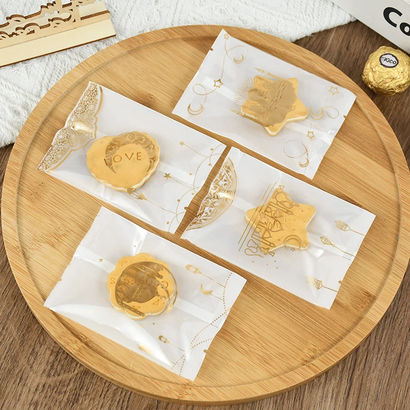 100pcs Ramadan Cookie Bags EID Mubarak Hot Seal Nougat Candy Packaging Bags Muslim Islamic Party Decor Supplies Eid Al-Fitr Gift
100pcs Ramadan Cookie Bags EID Mubarak Hot Seal Nougat Candy Packaging Bags Muslim Islamic Party Decor Supplies Eid Al-Fitr Gift