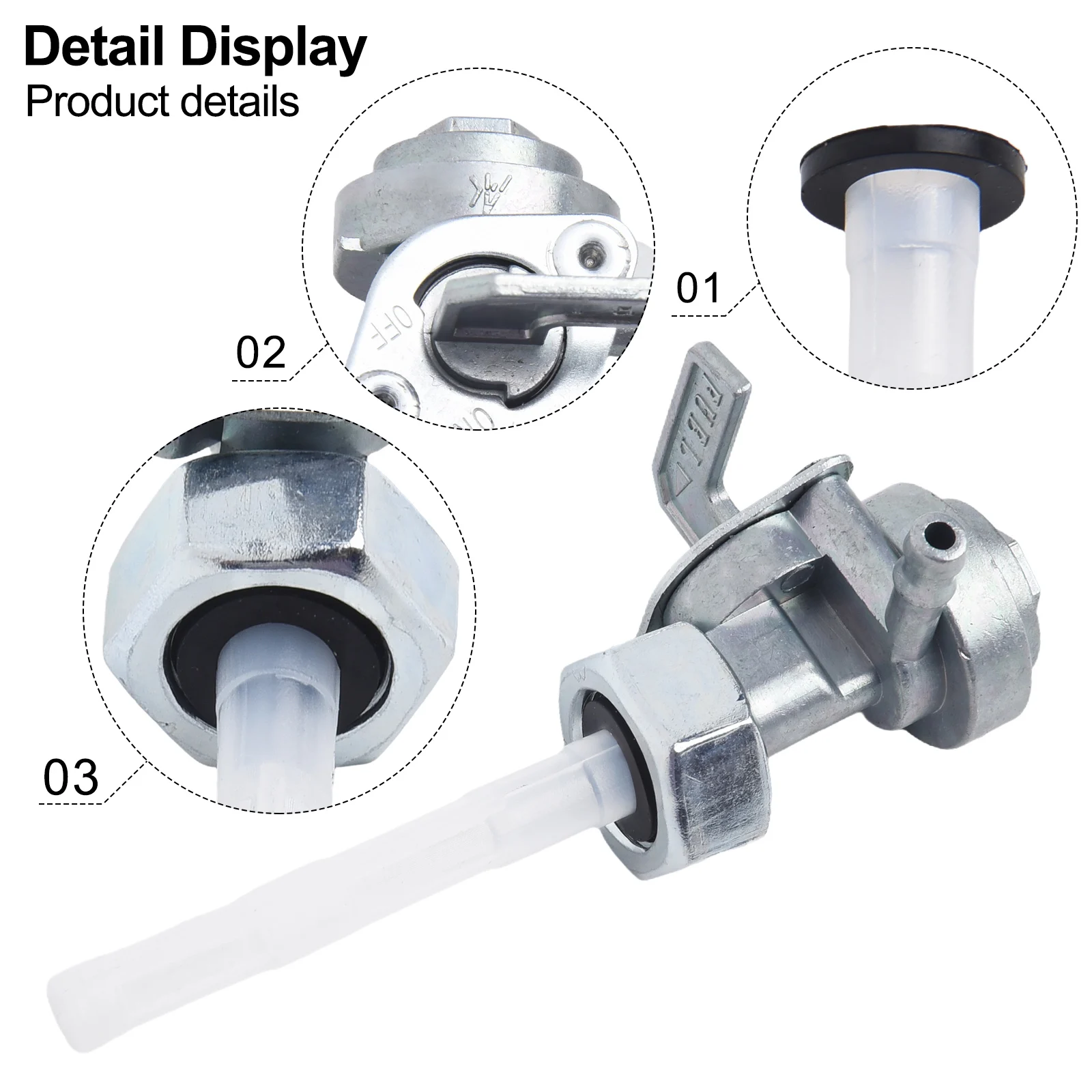 Sturdy Fuel Shut off Valve Petcock for For PREDATOR 69728 212cc 4000W 3200W Generator Long lasting Performance
Sturdy Fuel Shut off Valve Petcock for For PREDATOR 69728 212cc 4000W 3200W Generator Long lasting Performance
