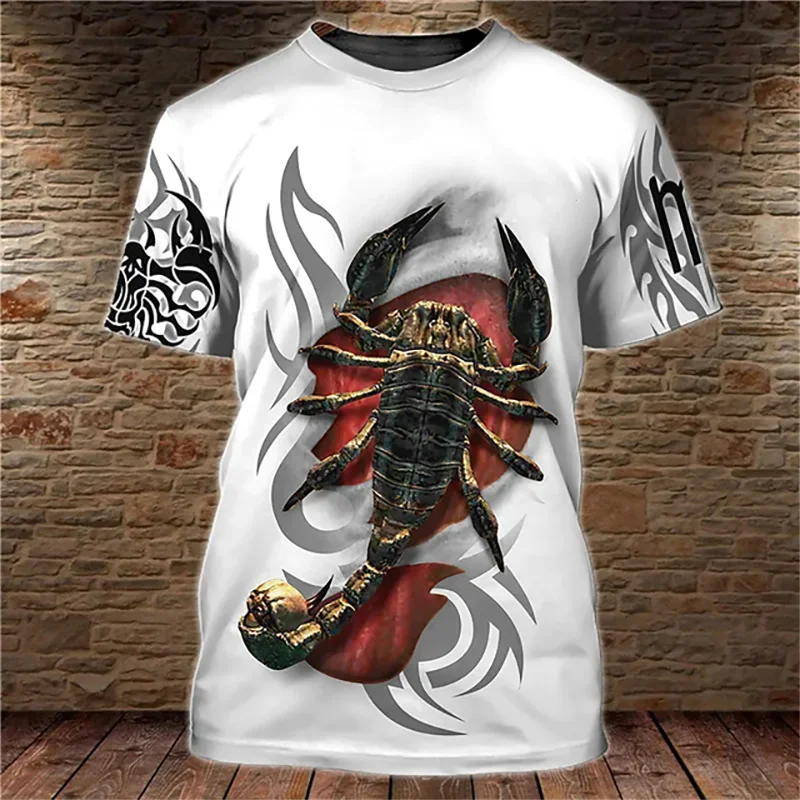 New Men's T-Shirt Scorpio Printed Shirt Summer O Neck Sweatshirt For Male Oversized Casual Short Sleeve Tees Daily Loose Tops
New Men's T-Shirt Scorpio Printed Shirt Summer O Neck Sweatshirt For Male Oversized Casual Short Sleeve Tees Daily Loose Tops