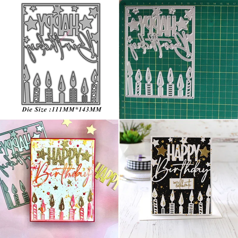 Birthday Background New Cutting Dies Metal Cut Dies Stencils Scrapbooking Photo Album Decorative Embossing DIY Paper Cards
Birthday Background New Cutting Dies Metal Cut Dies Stencils Scrapbooking Photo Album Decorative Embossing DIY Paper Cards