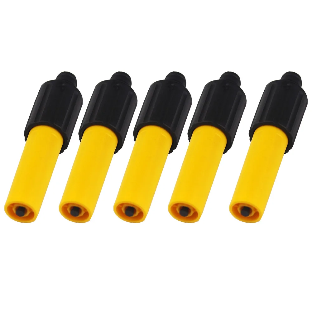 5pcs High Pressure Hose Nozzle ABS TPR Soft Grip Coating Adjust Water Irrigation Tool For 1/2in Quick Connector
5pcs High Pressure Hose Nozzle ABS TPR Soft Grip Coating Adjust Water Irrigation Tool For 1/2in Quick Connector
