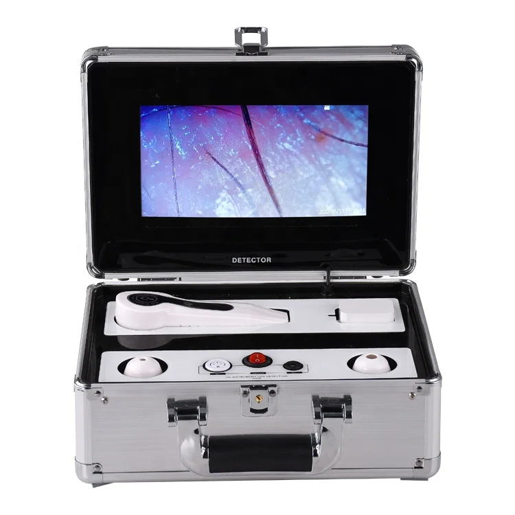 Portable Facial Skin Test Scanner Analyzer Equipment Hair Skin Analyzer Machine For Sale
Portable Facial Skin Test Scanner Analyzer Equipment Hair Skin Analyzer Machine For Sale