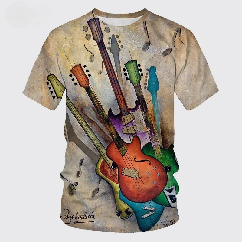 2024 new men's and women's summer 3d printing t-shirt retro rock guitarist guitar man fashion cool short sleeve shirt
2024 new men's and women's summer 3d printing t-shirt retro rock guitarist guitar man fashion cool short sleeve shirt