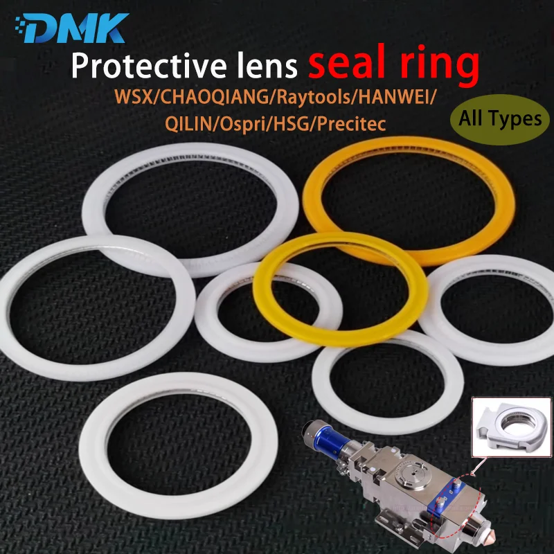 DMK Laser Seal Ring All Sizes For Protective Lens For QILIN CHAOQIANG SUP HANWEI Raytools Relfer Laser Cutting/Cleaning Head
DMK Laser Seal Ring All Sizes For Protective Lens For QILIN CHAOQIANG SUP HANWEI Raytools Relfer Laser Cutting/Cleaning Head