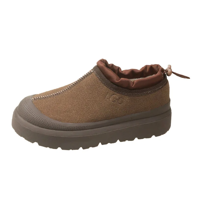 Autumn Winter Warm Cotton Shoes for Women Fashion Casual New Designer Luxury Flat Shoes Female Solid Color Cow Suede Loafers
Autumn Winter Warm Cotton Shoes for Women Fashion Casual New Designer Luxury Flat Shoes Female Solid Color Cow Suede Loafers