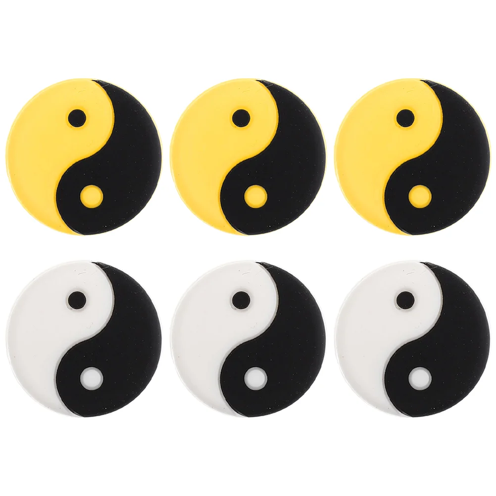 6 Pcs Tennis Racket Shock Absorber Accessories Vibration Dampener Absorbers Gift for Men Silica Gel Silicone Damper
6 Pcs Tennis Racket Shock Absorber Accessories Vibration Dampener Absorbers Gift for Men Silica Gel Silicone Damper