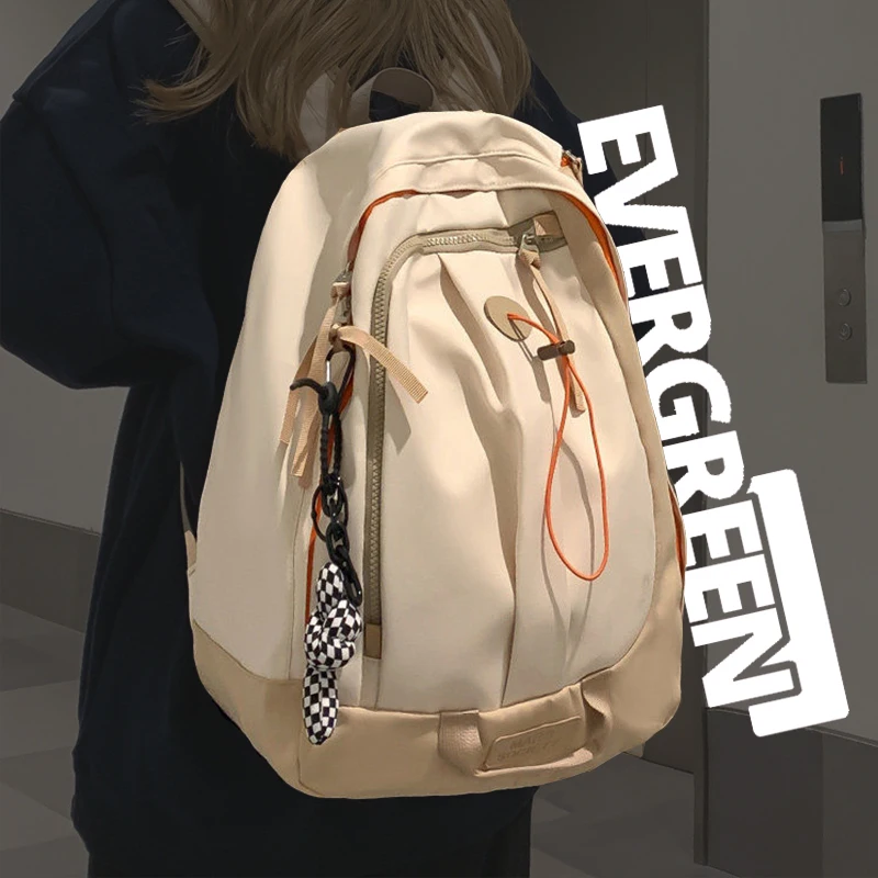 Backpack Large Capacity Backpack Contrast Color Waterproof Fabric for Junior High School Students
Backpack Large Capacity Backpack Contrast Color Waterproof Fabric for Junior High School Students
