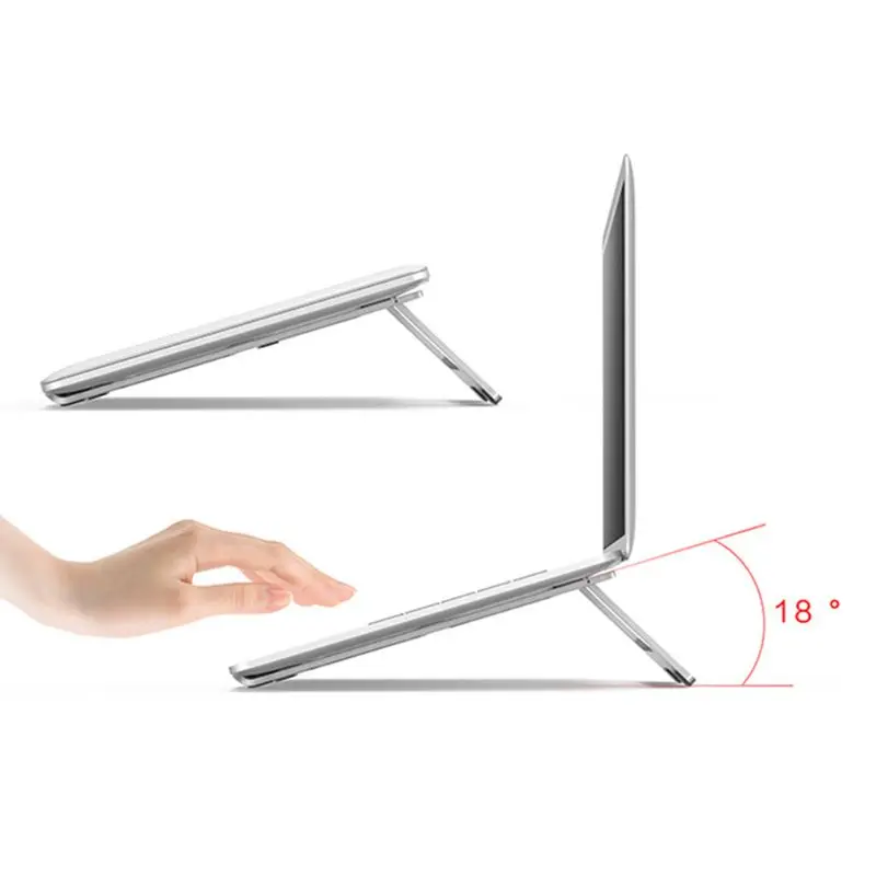 Adjustable Aluminum Laptop Stand Ergonomic Multi-Angle Desk Laptop Holder with Heat-Vent for 12-15.6" Notebook and More
Adjustable Aluminum Laptop Stand Ergonomic Multi-Angle Desk Laptop Holder with Heat-Vent for 12-15.6" Notebook and More