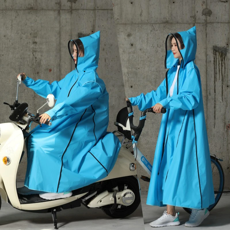 Motorcycle Rainwear Long Style EVA Raincoat Women/Men Zipper Hooded Poncho Hiking Poncho Environmental 2021 Hot Sale
Motorcycle Rainwear Long Style EVA Raincoat Women/Men Zipper Hooded Poncho Hiking Poncho Environmental 2021 Hot Sale