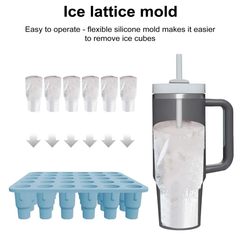 Форма для льда без бисфенола А, силиконовая форма для льда, лоток для льда с крышкой для летних напитков, форма для льда в форме льда с 30 емкостями для холодильника
Форма для льда без бисфенола А, силиконовая форма для льда, лоток для льда с крышкой для летних напитков, форма для льда в форме льда с 30 емкостями для холодильника