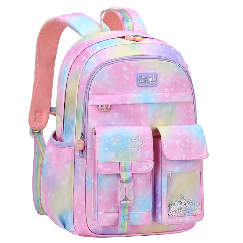 

Children School Bags For Girls Kids Satchel Primary Orthopedic School Backpacks Princess Backpack Schoolbag knapsack Sac Mochila