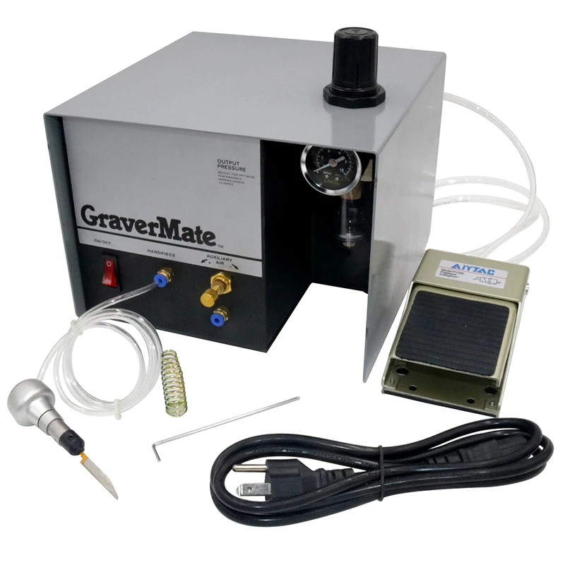 Single Head Pneumatic Engraving Machine Copper Jewelry Engraving Equipment Manual Micro Inlay Machine 110V/220V
Single Head Pneumatic Engraving Machine Copper Jewelry Engraving Equipment Manual Micro Inlay Machine 110V/220V