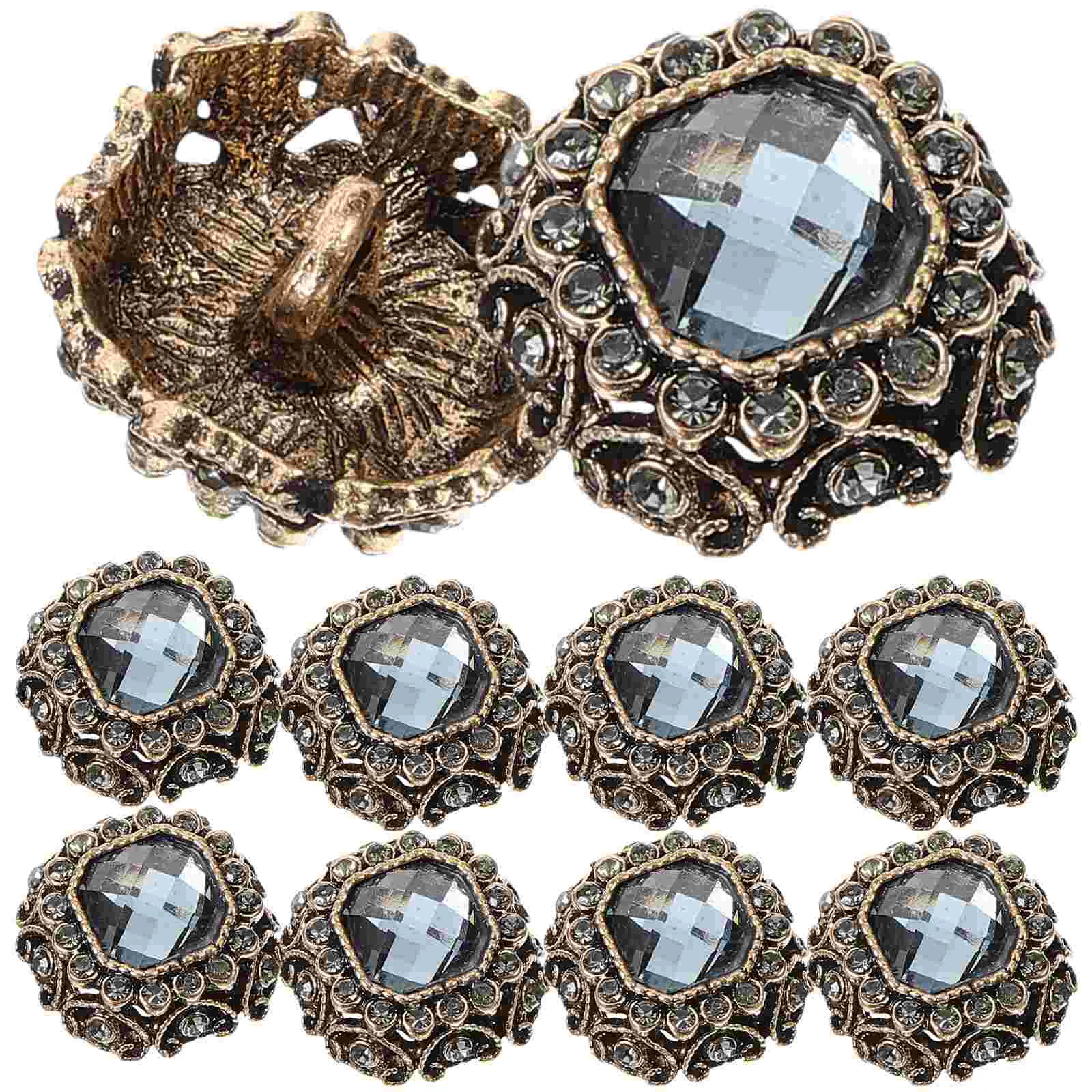 10 Pcs Metal Buttons Cloak Sewing Clothing Replacement Clothes Costumes Rhinestones Coat Bride Accessories for
10 Pcs Metal Buttons Cloak Sewing Clothing Replacement Clothes Costumes Rhinestones Coat Bride Accessories for