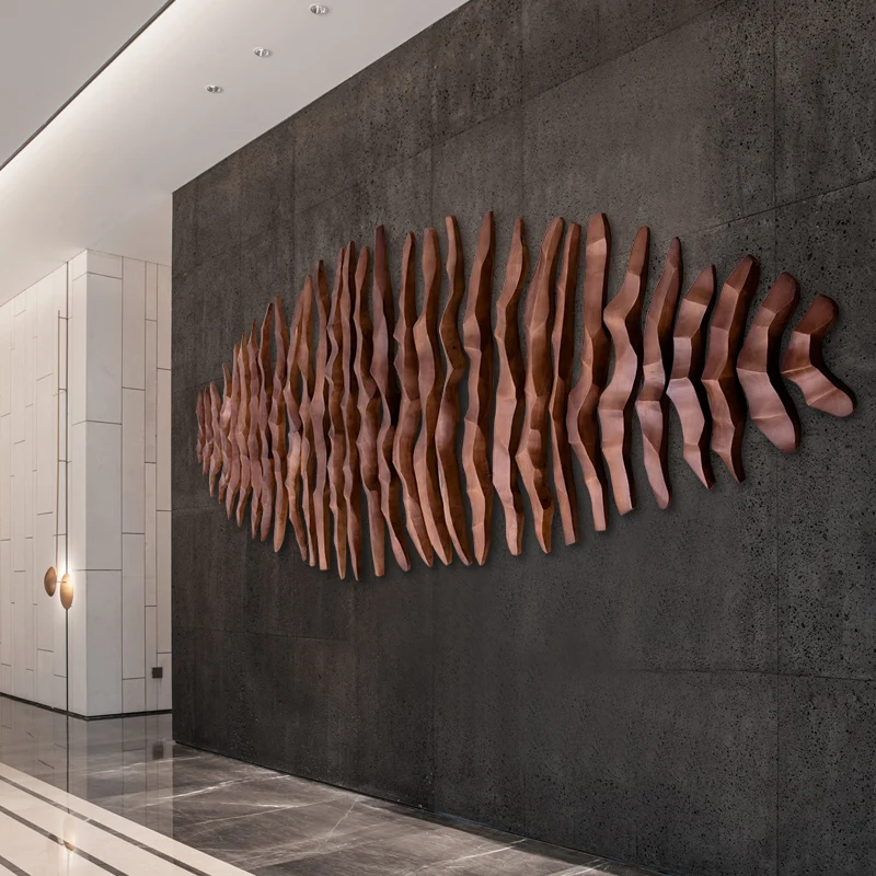 Large wall art installation creative wall decoration wall hanging three-dimensional wall decoration pendant
Large wall art installation creative wall decoration wall hanging three-dimensional wall decoration pendant