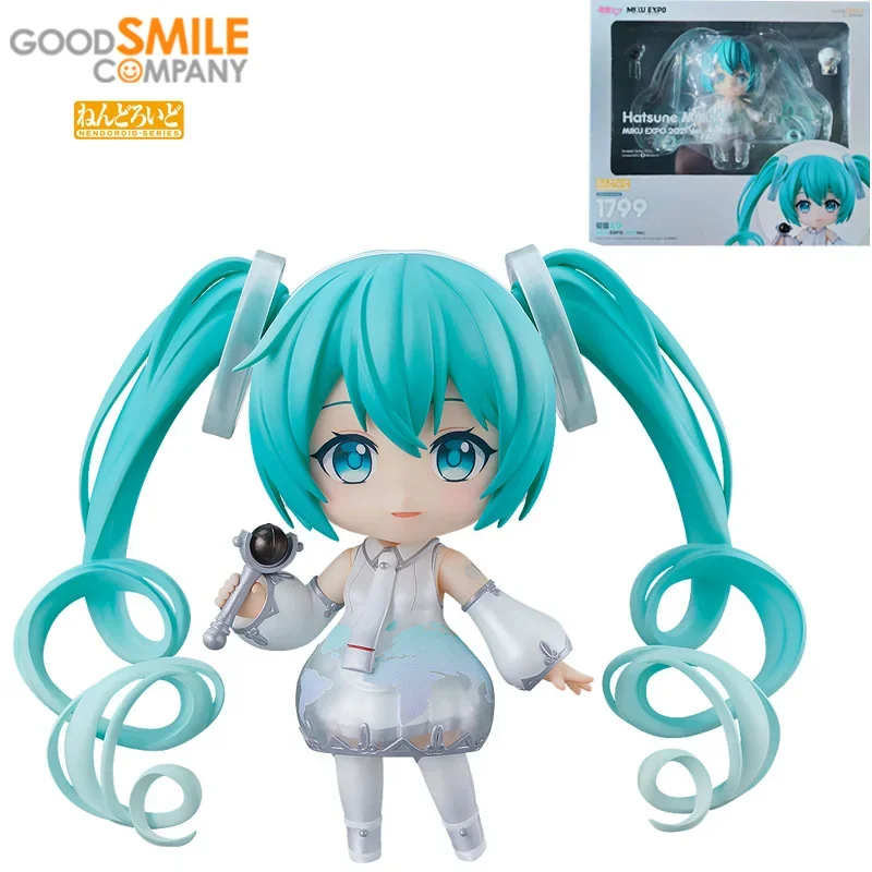 Original GSC 1799 Good Smile NENDOROID VOCALOID Hatsune Miku MIKU EXPO 2021 Ver PVC Action Figure Anime Model Toys Collection
Original GSC 1799 Good Smile NENDOROID VOCALOID Hatsune Miku MIKU EXPO 2021 Ver PVC Action Figure Anime Model Toys Collection