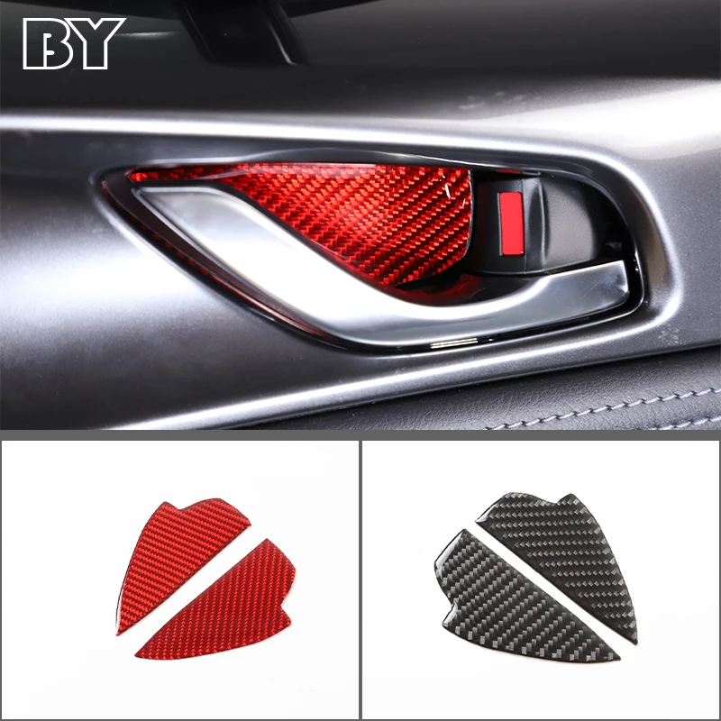 Car Interior Door Bowl Decorative Cover Sticker For Mazda MX-5 2016-2023 Soft Carbon Fiber Interior Accessories 2 Pcs
Car Interior Door Bowl Decorative Cover Sticker For Mazda MX-5 2016-2023 Soft Carbon Fiber Interior Accessories 2 Pcs