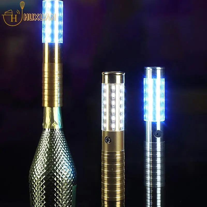 

1pcs LED Strobe Baton Champagne Wine Bottle Service Sparkler For VIP Nightclub KTV Bar LED Flash Sticks Bottle Flash Baton