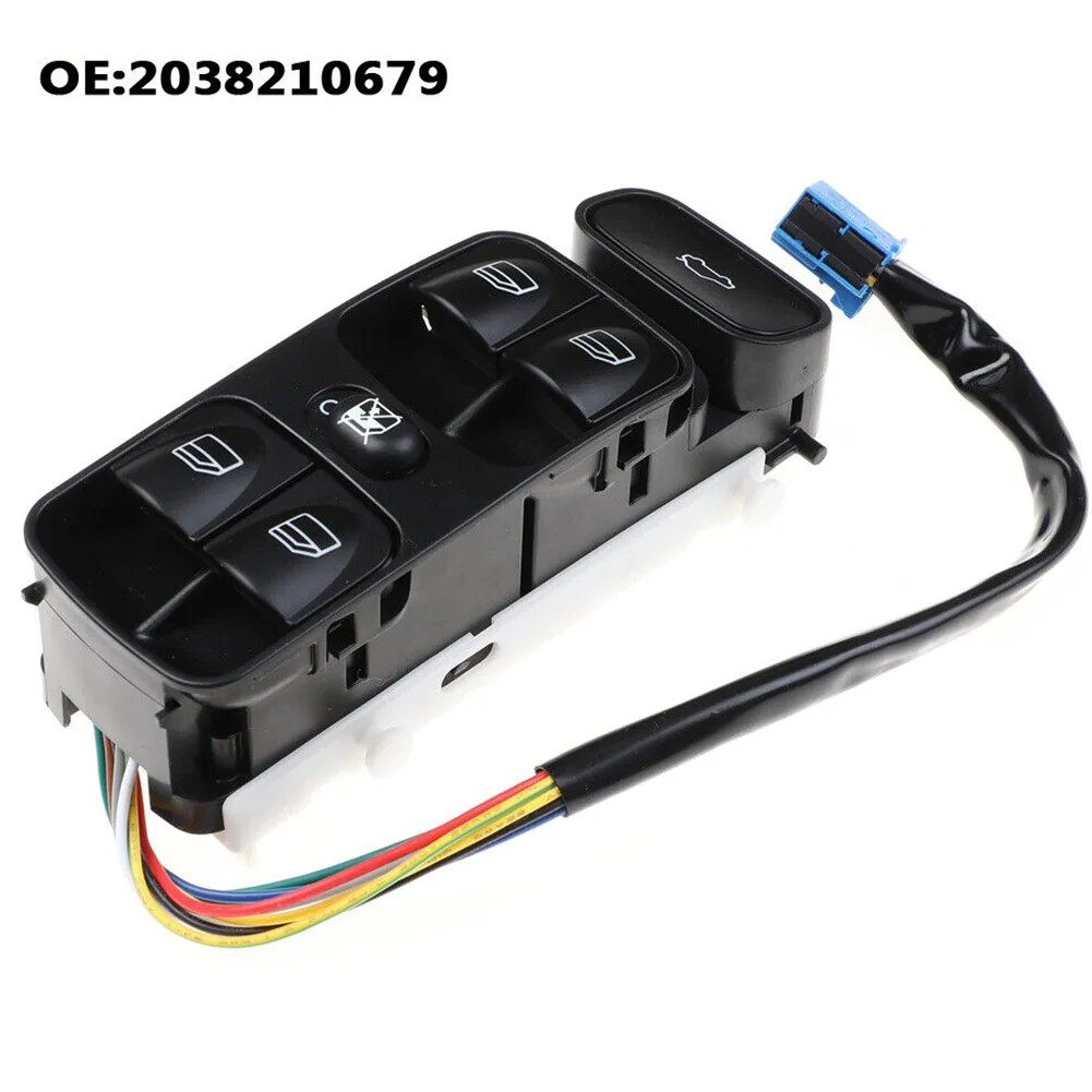 1x переключатель управления стеклом для передней и передней двери, гладкая стеклянная кнопка переключения для Mercedes C W203 C180 C200 C220 A2038210679
1x переключатель управления стеклом для передней и передней двери, гладкая стеклянная кнопка переключения для Mercedes C W203 C180 C200 C220 A2038210679