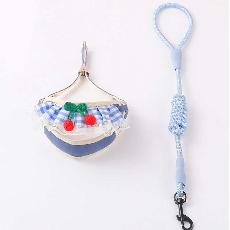 Small Dogs and Cats Cute Chest Harness Walking Dogs and Cats Leash Set Fashion Plaid Lace Pet Supplies Personalization Dog Leash
Small Dogs and Cats Cute Chest Harness Walking Dogs and Cats Leash Set Fashion Plaid Lace Pet Supplies Personalization Dog Leash