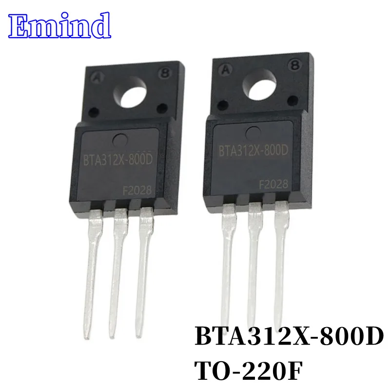 5Pcs BTA312X-800D BTA312X Thyristor TO-220F Plastic Package 12A/800V DIP Triac Large Chip
5Pcs BTA312X-800D BTA312X Thyristor TO-220F Plastic Package 12A/800V DIP Triac Large Chip