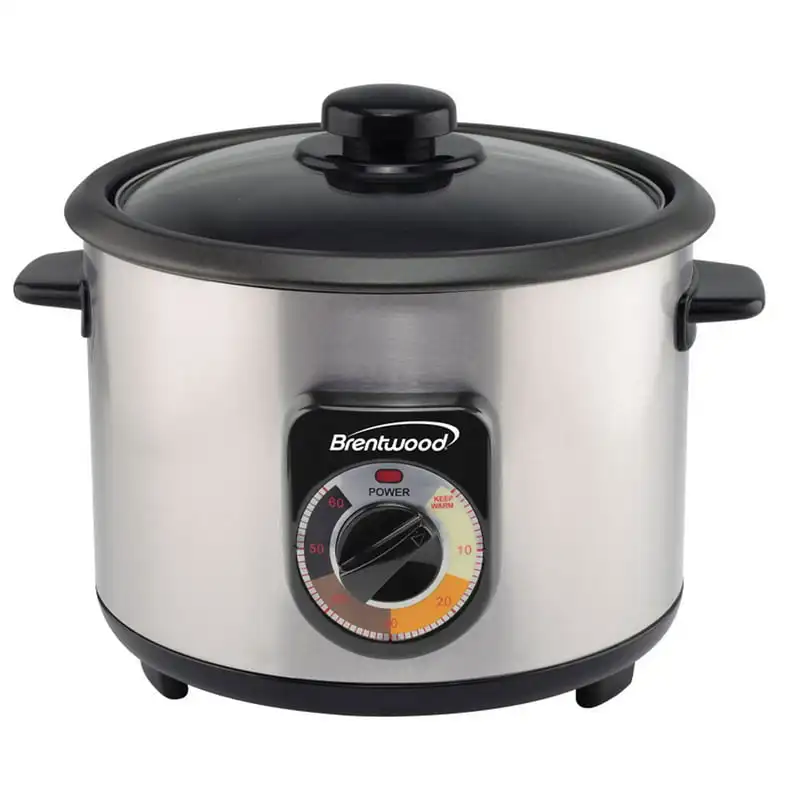 

Stainless Steel Crunchy Persian Rice Cooker (10 Cups Cooked 400 Watts) (TS-1210S)
