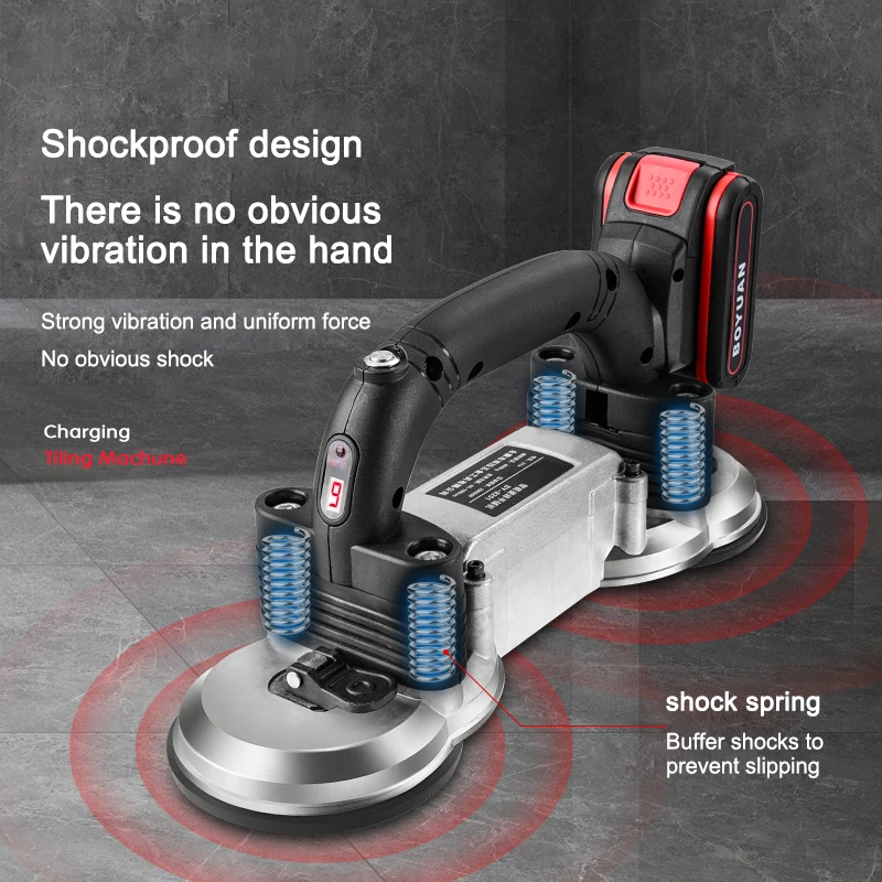 Аппарат для плиточной плитки, аппарат для плиточной плитки, вспомогательный инструмент, мощный Интеллектуальный шоковый высокомощный Вибрационный аппарат
Аппарат для плиточной плитки, аппарат для плиточной плитки, вспомогательный инструмент, мощный Интеллектуальный шоковый высокомощный Вибрационный аппарат