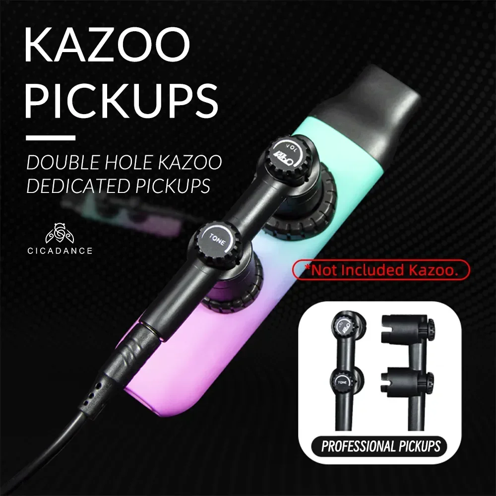 Пикап CICADANCE Kazoo с двойным отверстием, подключение Kazoo, аксессуары для профессиональной музыки, инструменты
Пикап CICADANCE Kazoo с двойным отверстием, подключение Kazoo, аксессуары для профессиональной музыки, инструменты
