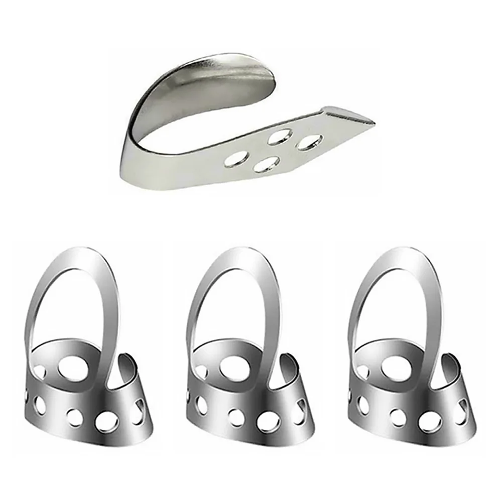 Thumb Pick Hollowed Adjustable Thumb Index Ring Middle Finger Plectrum Instruments Ukulele Bass Guitar Accessories
Thumb Pick Hollowed Adjustable Thumb Index Ring Middle Finger Plectrum Instruments Ukulele Bass Guitar Accessories