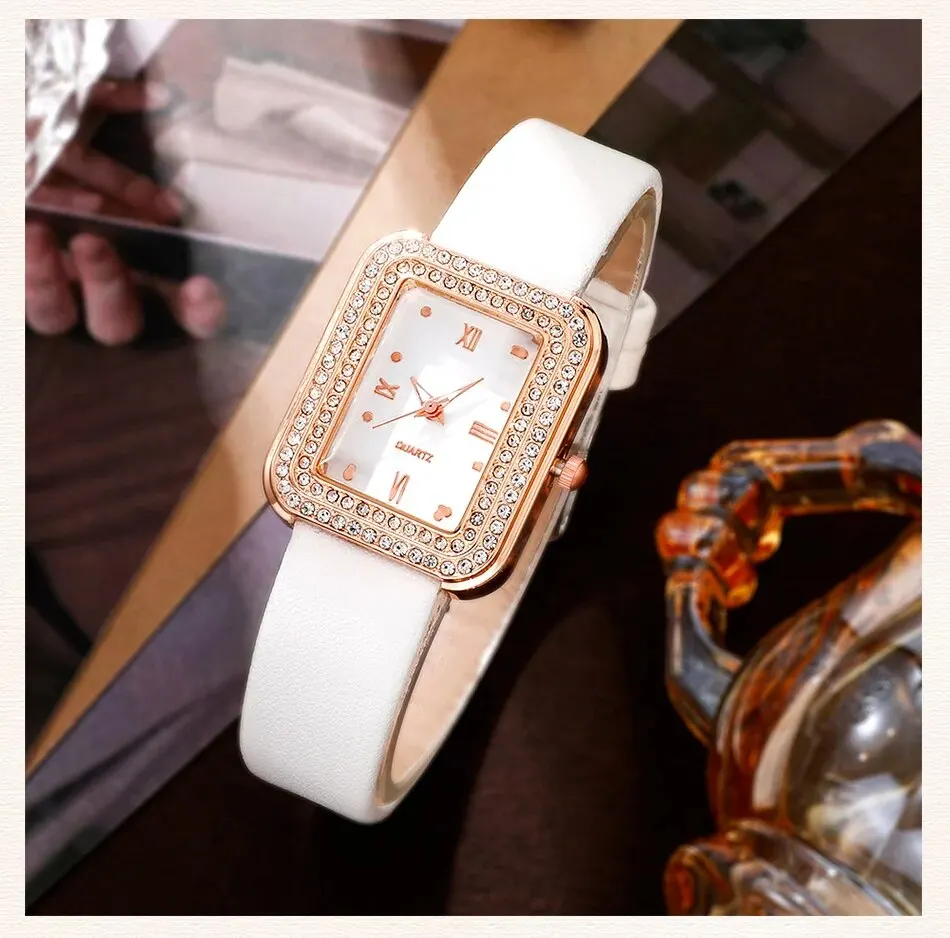 Women Fashion Quartz Watch Female Clock Square Dial Luxury Brand Design Women Watches Simple Ladies Wrist Watch Jewelry Set 8 Mallzona Sd154e87594334709b4fcdbb200aa7240r Women Fashion Quartz Watch Female Clock Square Dial Luxury Brand Design Women Watches Simple Ladies Wrist Watch Jewelry Set Mallzona