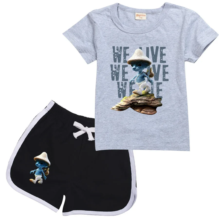 Шайлушай Shailushai Costume Kids Smurf Cat Clothes Boys Outfits Children's Sets Baby Girls Short Sleeve T-shirt+Shorts 2pcs Sets
Шайлушай Shailushai Costume Kids Smurf Cat Clothes Boys Outfits Children's Sets Baby Girls Short Sleeve T-shirt+Shorts 2pcs Sets