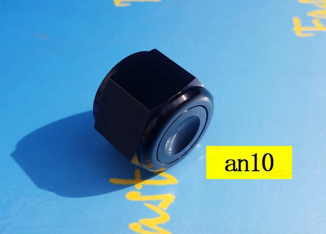 Черная Алюминиевая 10AN AN10 an 10 переходник с заглушкой 
Черная Алюминиевая 10AN AN10 an 10 переходник с заглушкой